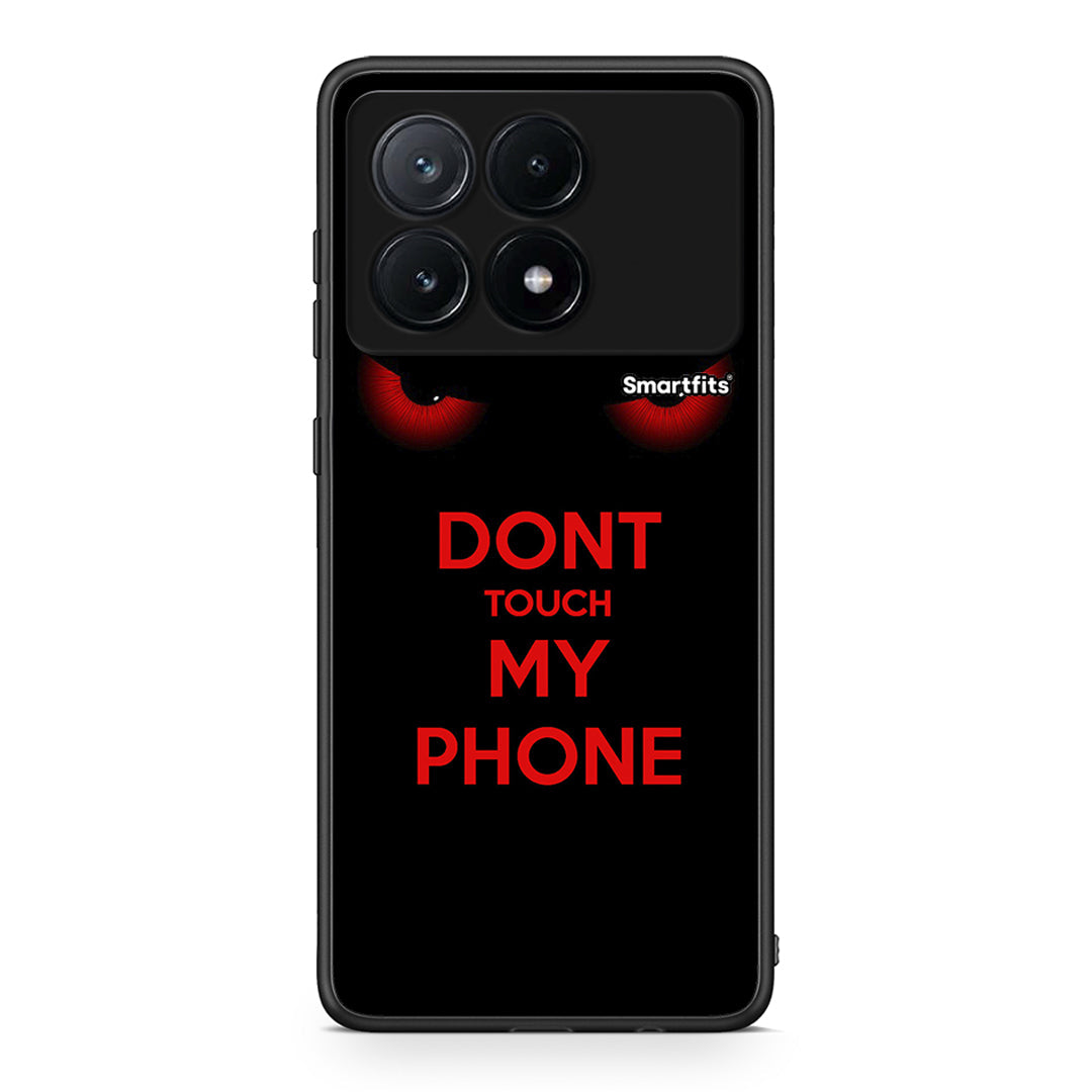 Xiaomi Poco X6 Pro 5G Touch My Phone Θήκη από τη Smartfits με σχέδιο στο πίσω μέρος και μαύρο περίβλημα | Smartphone case with colorful back and black bezels by Smartfits