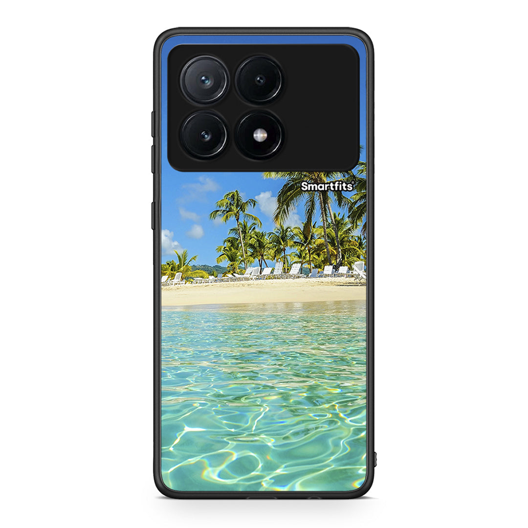 Xiaomi Poco X6 Pro 5G Tropical Vibes Θήκη από τη Smartfits με σχέδιο στο πίσω μέρος και μαύρο περίβλημα | Smartphone case with colorful back and black bezels by Smartfits