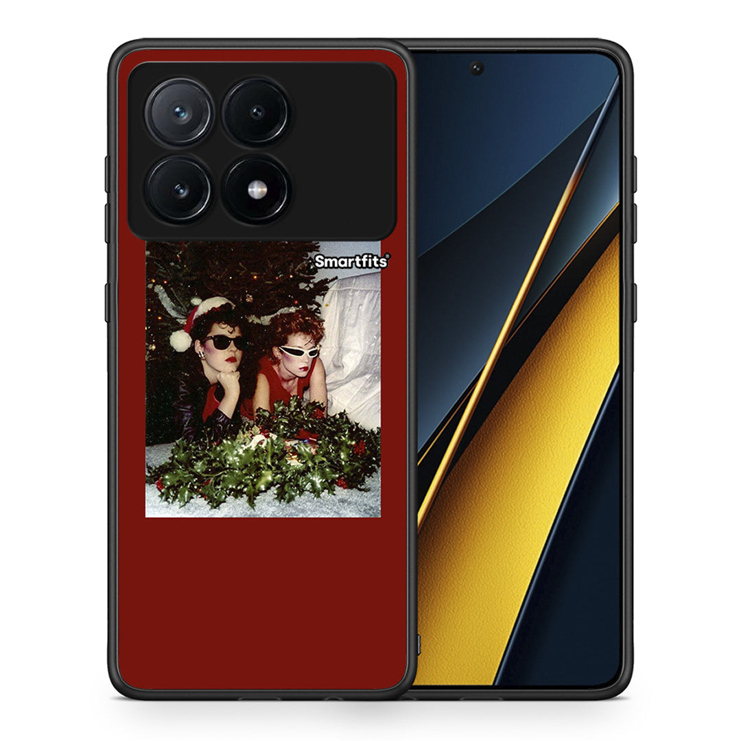 Θήκη Xiaomi Poco X6 Pro 5G Waiting For Xmas από τη Smartfits με σχέδιο στο πίσω μέρος και μαύρο περίβλημα | Xiaomi Poco X6 Pro 5G Waiting For Xmas case with colorful back and black bezels