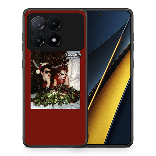 Θήκη Xiaomi Poco X6 Pro 5G Waiting For Xmas από τη Smartfits με σχέδιο στο πίσω μέρος και μαύρο περίβλημα | Xiaomi Poco X6 Pro 5G Waiting For Xmas case with colorful back and black bezels