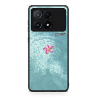 Thumbnail for Xiaomi Poco X6 Pro 5G Water Flower Θήκη από τη Smartfits με σχέδιο στο πίσω μέρος και μαύρο περίβλημα | Smartphone case with colorful back and black bezels by Smartfits