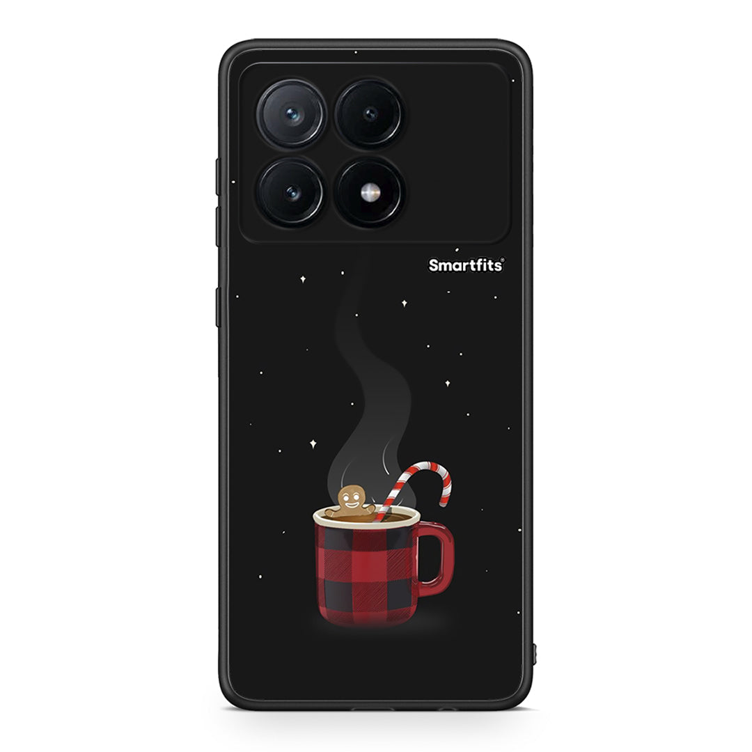 Xiaomi Poco X6 Pro 5G Xmas Bathing θήκη από τη Smartfits με σχέδιο στο πίσω μέρος και μαύρο περίβλημα | Smartphone case with colorful back and black bezels by Smartfits
