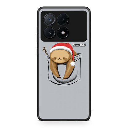Xiaomi Poco X6 Pro 5G Xmas Zzzz θήκη από τη Smartfits με σχέδιο στο πίσω μέρος και μαύρο περίβλημα | Smartphone case with colorful back and black bezels by Smartfits
