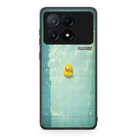 Thumbnail for Xiaomi Poco X6 Pro 5G Yellow Duck θήκη από τη Smartfits με σχέδιο στο πίσω μέρος και μαύρο περίβλημα | Smartphone case with colorful back and black bezels by Smartfits