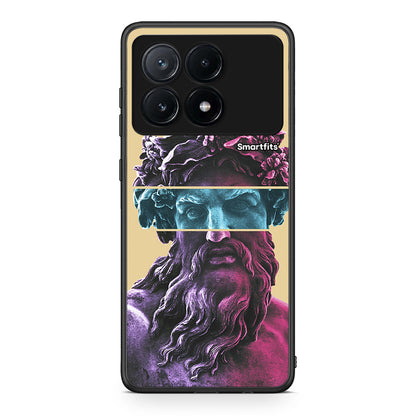 Xiaomi Poco X6 Pro 5G Zeus Art Θήκη Αγίου Βαλεντίνου από τη Smartfits με σχέδιο στο πίσω μέρος και μαύρο περίβλημα | Smartphone case with colorful back and black bezels by Smartfits