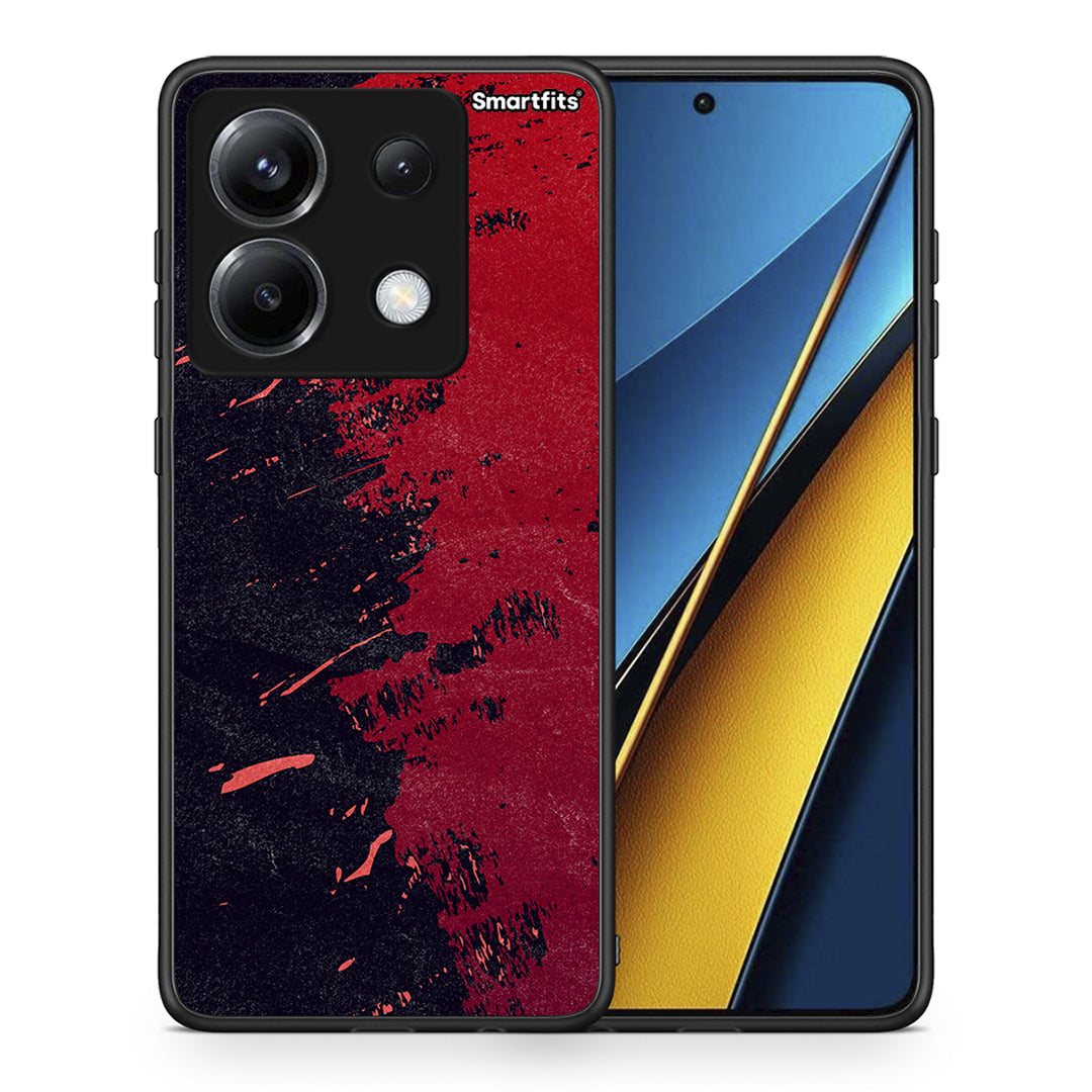 Red Paint - Xiaomi Poco X6 θήκη