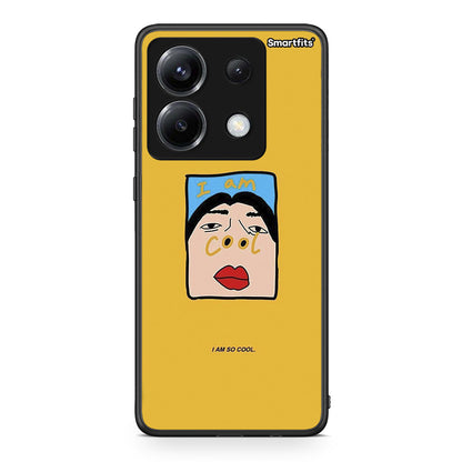 Xiaomi Poco X6 So Cool Θήκη Αγίου Βαλεντίνου από τη Smartfits με σχέδιο στο πίσω μέρος και μαύρο περίβλημα | Smartphone case with colorful back and black bezels by Smartfits