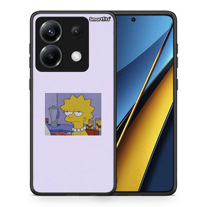 Θήκη Xiaomi Poco X6 So Happy από τη Smartfits με σχέδιο στο πίσω μέρος και μαύρο περίβλημα | Xiaomi Poco X6 So Happy case with colorful back and black bezels