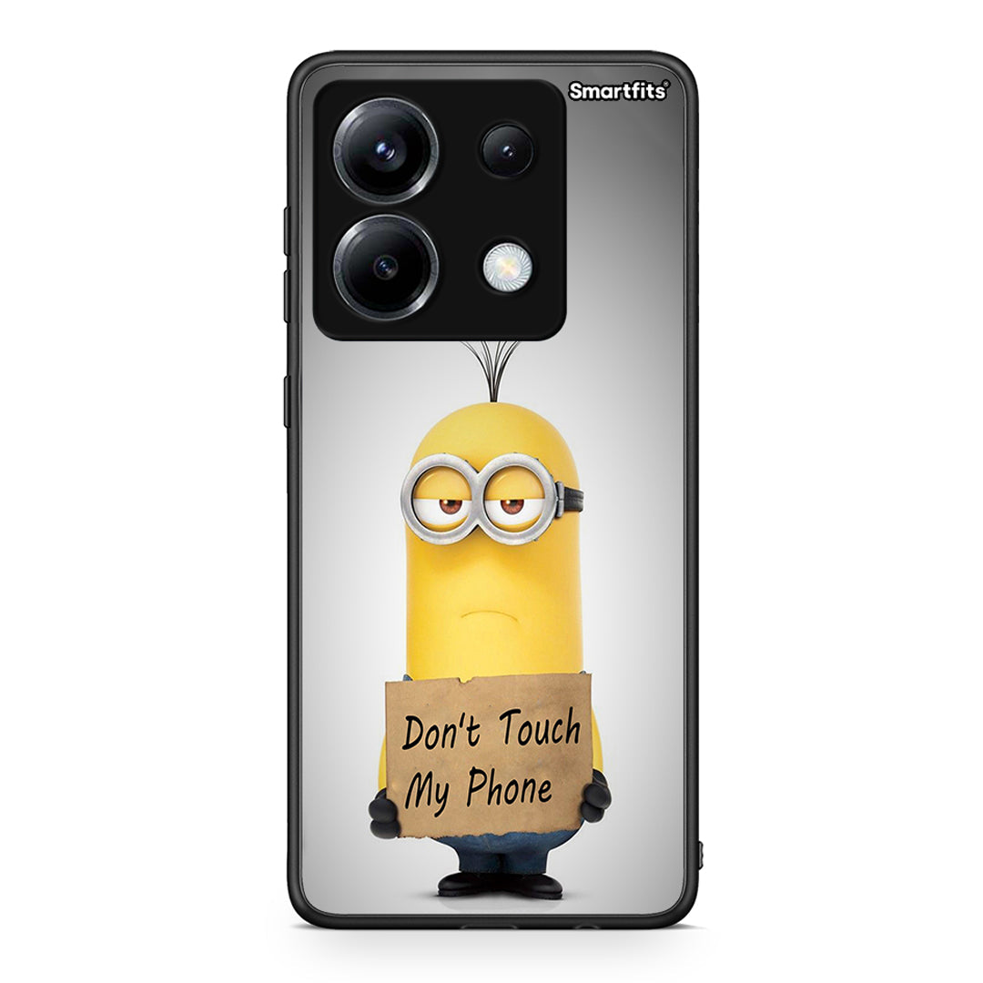 4 - Xiaomi Poco X6 Minion Text case, cover, bumper