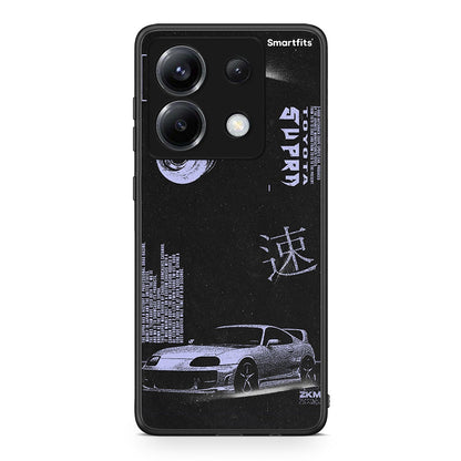 Xiaomi Poco X6 Tokyo Drift Θήκη Αγίου Βαλεντίνου από τη Smartfits με σχέδιο στο πίσω μέρος και μαύρο περίβλημα | Smartphone case with colorful back and black bezels by Smartfits