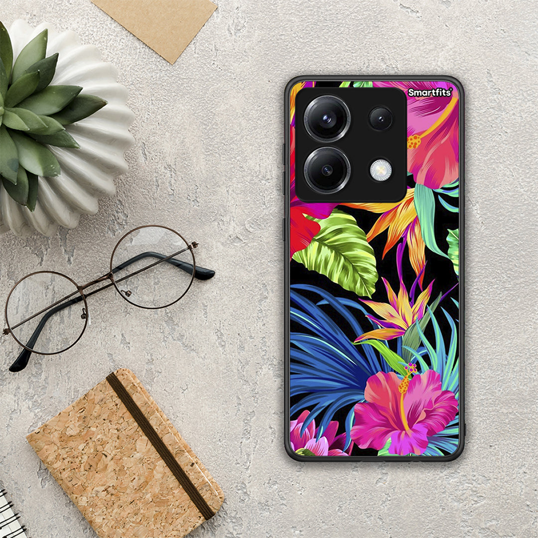 Tropical Flowers - Xiaomi Poco X6 θήκη