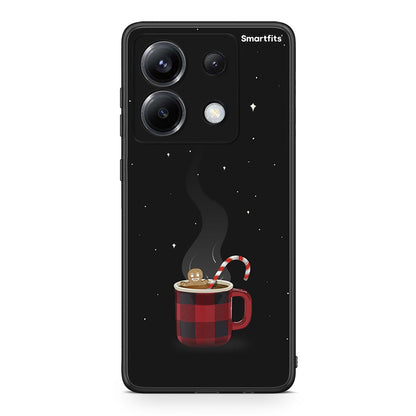 Xiaomi Poco X6 Xmas Bathing θήκη από τη Smartfits με σχέδιο στο πίσω μέρος και μαύρο περίβλημα | Smartphone case with colorful back and black bezels by Smartfits