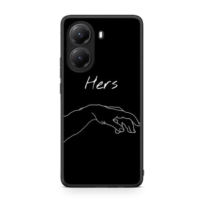 Xiaomi Poco X7 Pro Aeshetic Love 1 Θήκη Αγίου Βαλεντίνου από τη Smartfits με σχέδιο στο πίσω μέρος και μαύρο περίβλημα | Smartphone case with colorful back and black bezels by Smartfits