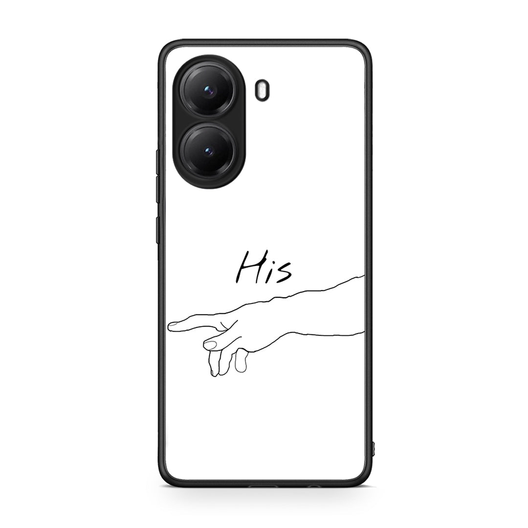 Xiaomi Poco X7 Pro Aeshetic Love 2 Θήκη Αγίου Βαλεντίνου από τη Smartfits με σχέδιο στο πίσω μέρος και μαύρο περίβλημα | Smartphone case with colorful back and black bezels by Smartfits