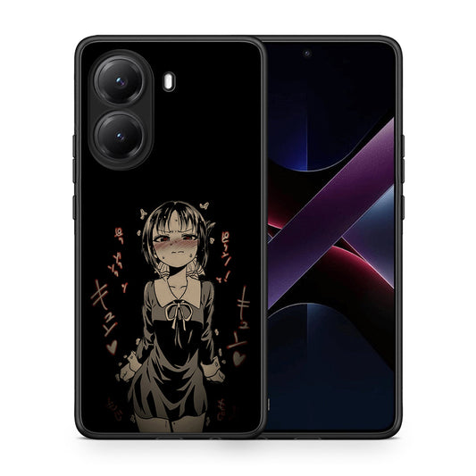 Θήκη Xiaomi Poco X7 Pro Anime Girl από τη Smartfits με σχέδιο στο πίσω μέρος και μαύρο περίβλημα | Xiaomi Poco X7 Pro Anime Girl case with colorful back and black bezels