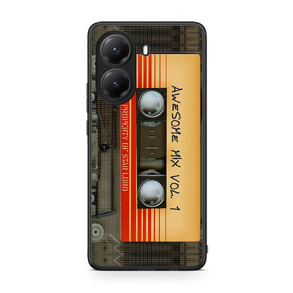 Xiaomi Poco X7 Pro Awesome Mix θήκη από τη Smartfits με σχέδιο στο πίσω μέρος και μαύρο περίβλημα | Smartphone case with colorful back and black bezels by Smartfits