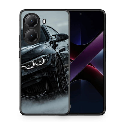 Θήκη Xiaomi Poco X7 Pro Black BMW από τη Smartfits με σχέδιο στο πίσω μέρος και μαύρο περίβλημα | Xiaomi Poco X7 Pro Black BMW case with colorful back and black bezels