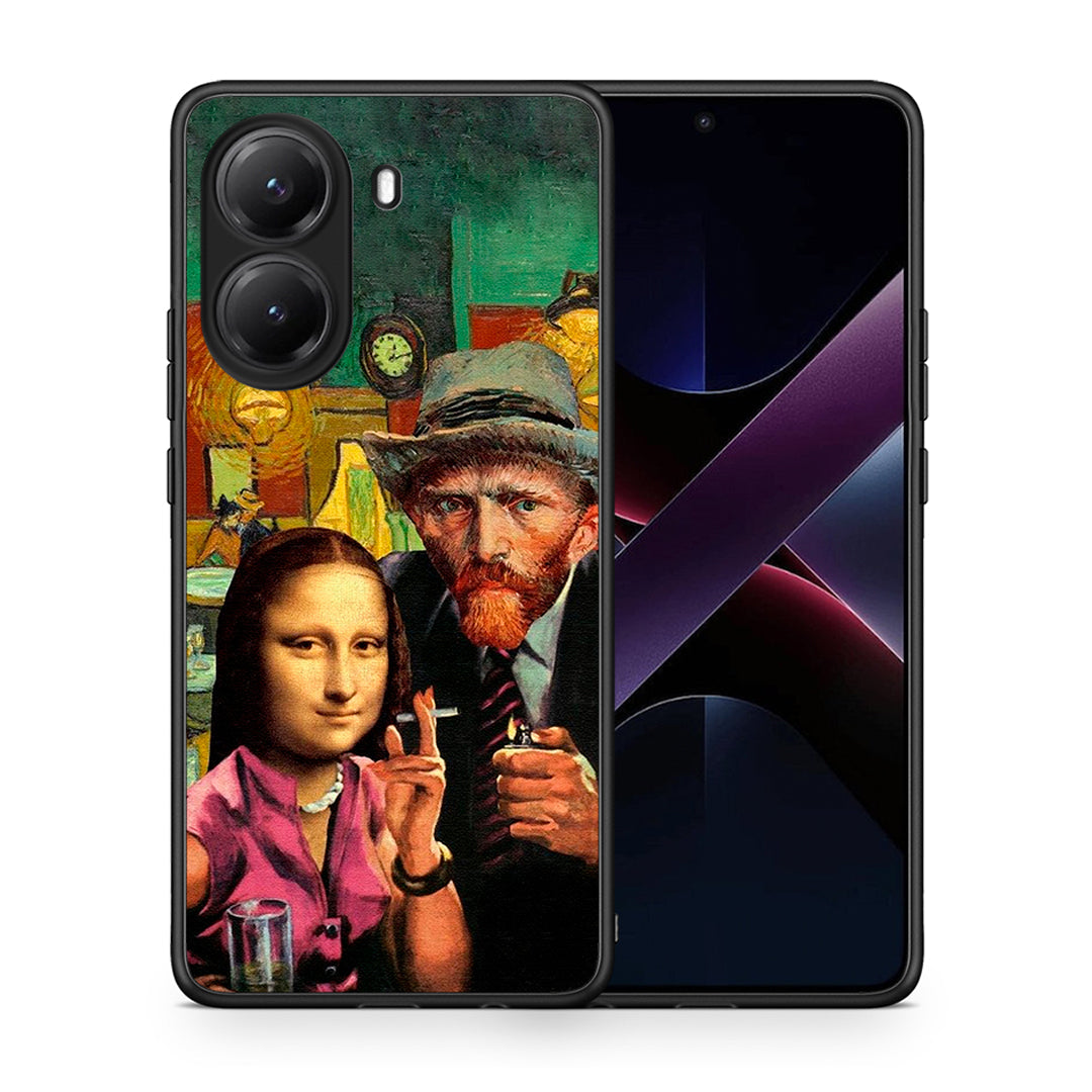 Θήκη Xiaomi Poco X7 Pro Funny Art από τη Smartfits με σχέδιο στο πίσω μέρος και μαύρο περίβλημα | Xiaomi Poco X7 Pro Funny Art case with colorful back and black bezels