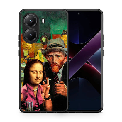 Θήκη Xiaomi Poco X7 Pro Funny Art από τη Smartfits με σχέδιο στο πίσω μέρος και μαύρο περίβλημα | Xiaomi Poco X7 Pro Funny Art case with colorful back and black bezels