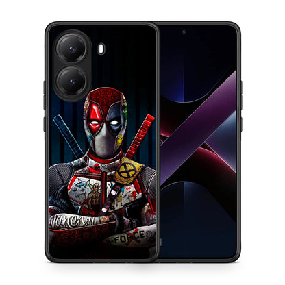 Θήκη Xiaomi Poco X7 Pro Funny Guy από τη Smartfits με σχέδιο στο πίσω μέρος και μαύρο περίβλημα | Xiaomi Poco X7 Pro Funny Guy case with colorful back and black bezels