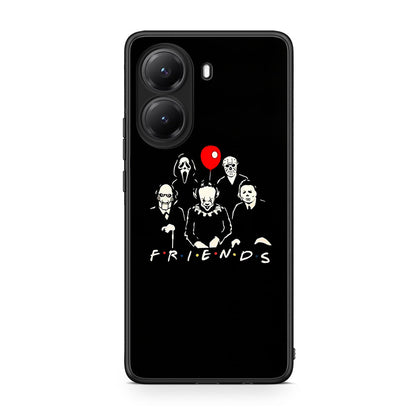 Xiaomi Poco X7 Pro Halloween Friends Θήκη από τη Smartfits με σχέδιο στο πίσω μέρος και μαύρο περίβλημα | Smartphone case with colorful back and black bezels by Smartfits