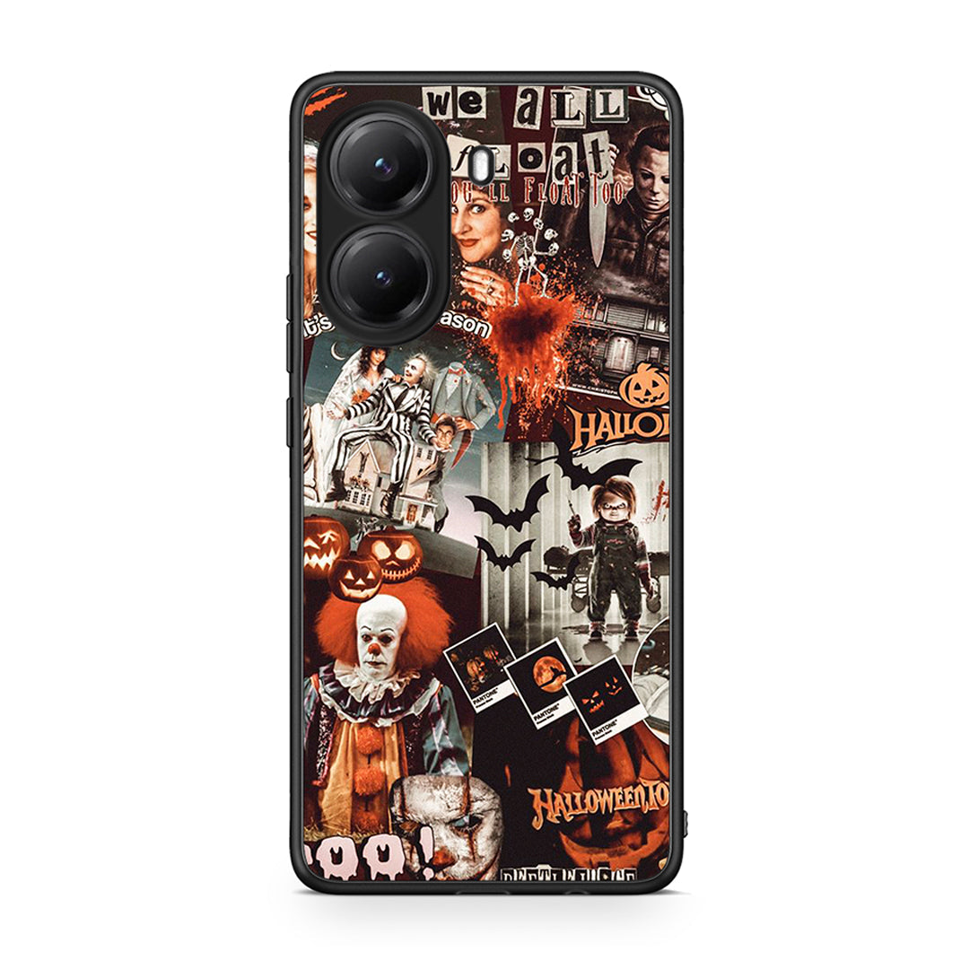 Xiaomi Poco X7 Pro Halloween Spooky Season Θήκη από τη Smartfits με σχέδιο στο πίσω μέρος και μαύρο περίβλημα | Smartphone case with colorful back and black bezels by Smartfits