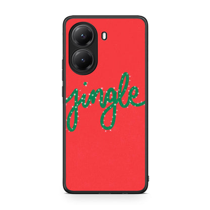 Xiaomi Poco X7 Pro Jingle Xmas θήκη από τη Smartfits με σχέδιο στο πίσω μέρος και μαύρο περίβλημα | Smartphone case with colorful back and black bezels by Smartfits