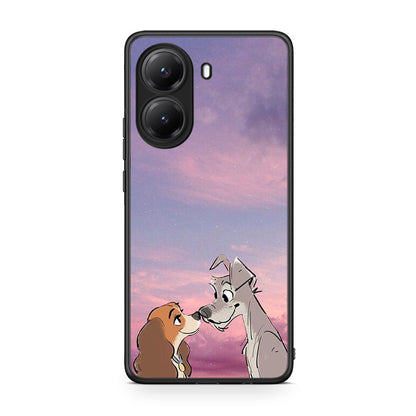 Xiaomi Poco X7 Pro Lady And Tramp θήκη από τη Smartfits με σχέδιο στο πίσω μέρος και μαύρο περίβλημα | Smartphone case with colorful back and black bezels by Smartfits