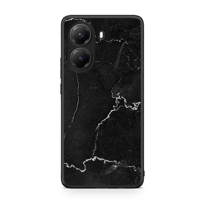 Xiaomi Poco X7 Pro Marble Black θήκη από τη Smartfits με σχέδιο στο πίσω μέρος και μαύρο περίβλημα | Smartphone case with colorful back and black bezels by Smartfits