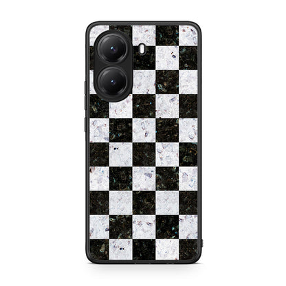 4 - Xiaomi Poco X7 Pro Square Geometric Marble case, cover, bumper