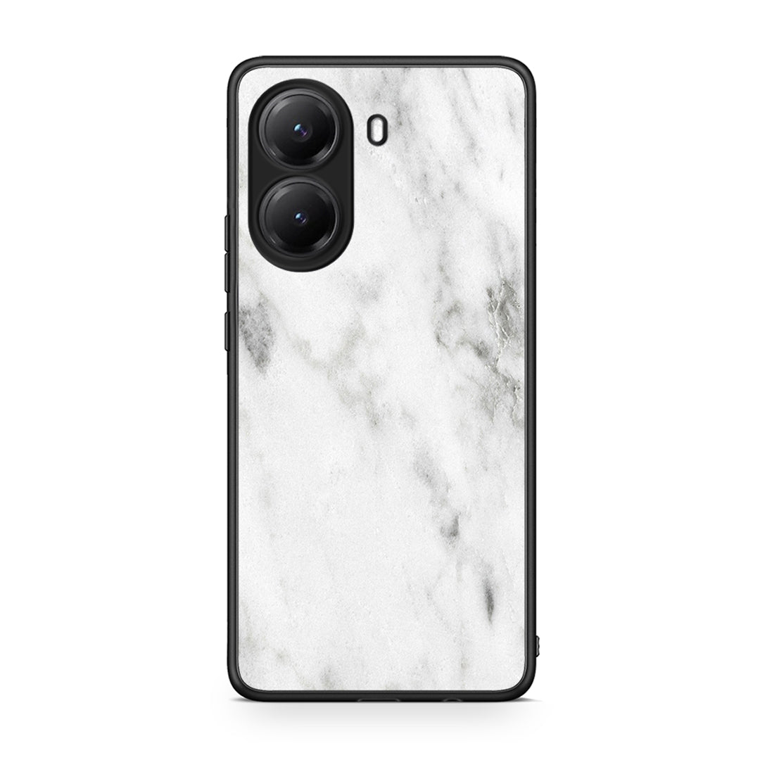 2 - Xiaomi Poco X7 Pro White marble case, cover, bumper