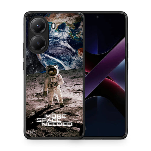 Θήκη Xiaomi Poco X7 Pro More Space από τη Smartfits με σχέδιο στο πίσω μέρος και μαύρο περίβλημα | Xiaomi Poco X7 Pro More Space case with colorful back and black bezels