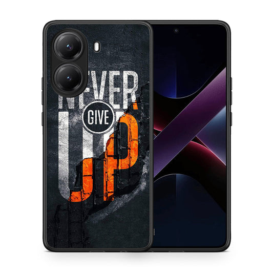 Never Give Up - Xiaomi Poco X7 Pro θήκη