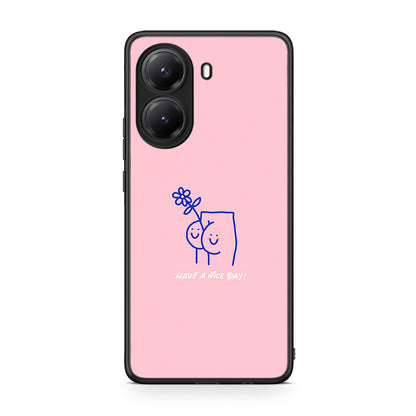 Xiaomi Poco X7 Pro Nice Day θήκη από τη Smartfits με σχέδιο στο πίσω μέρος και μαύρο περίβλημα | Smartphone case with colorful back and black bezels by Smartfits