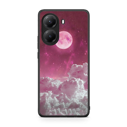 Xiaomi Poco X7 Pro Pink Moon Θήκη από τη Smartfits με σχέδιο στο πίσω μέρος και μαύρο περίβλημα | Smartphone case with colorful back and black bezels by Smartfits
