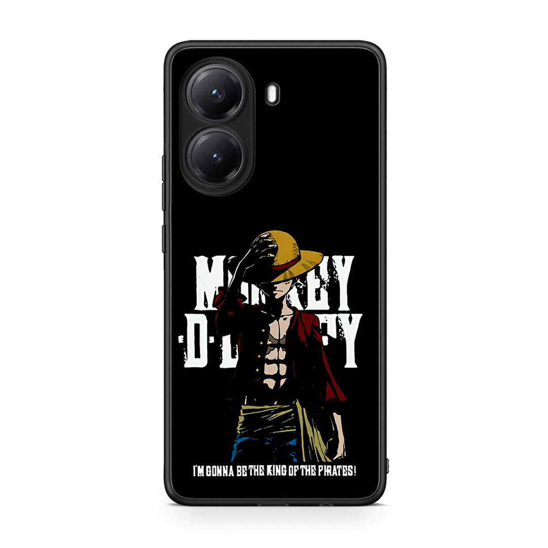 Xiaomi Poco X7 Pro Pirate King θήκη από τη Smartfits με σχέδιο στο πίσω μέρος και μαύρο περίβλημα | Smartphone case with colorful back and black bezels by Smartfits