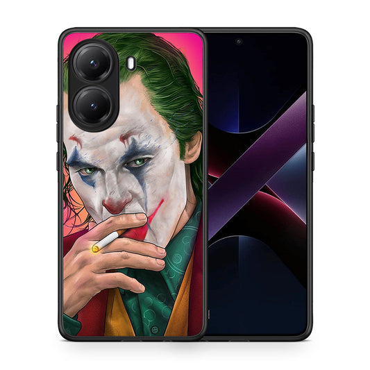 Θήκη Xiaomi Poco X7 Pro JokesOnU PopArt από τη Smartfits με σχέδιο στο πίσω μέρος και μαύρο περίβλημα | Xiaomi Poco X7 Pro JokesOnU PopArt case with colorful back and black bezels