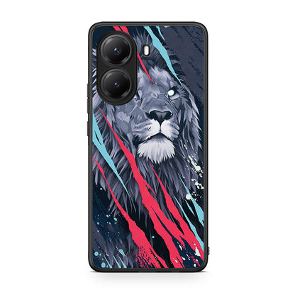 4 - Xiaomi Poco X7 Pro Lion Designer PopArt case, cover, bumper