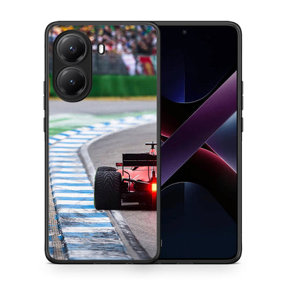 Θήκη Xiaomi Poco X7 Pro Racing Vibes από τη Smartfits με σχέδιο στο πίσω μέρος και μαύρο περίβλημα | Xiaomi Poco X7 Pro Racing Vibes case with colorful back and black bezels