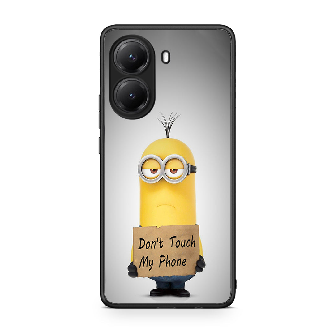 4 - Xiaomi Poco X7 Pro Minion Text case, cover, bumper