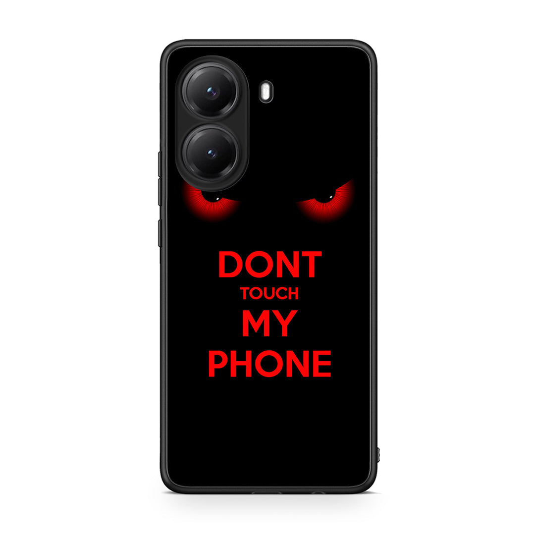 Xiaomi Poco X7 Pro Touch My Phone Θήκη από τη Smartfits με σχέδιο στο πίσω μέρος και μαύρο περίβλημα | Smartphone case with colorful back and black bezels by Smartfits