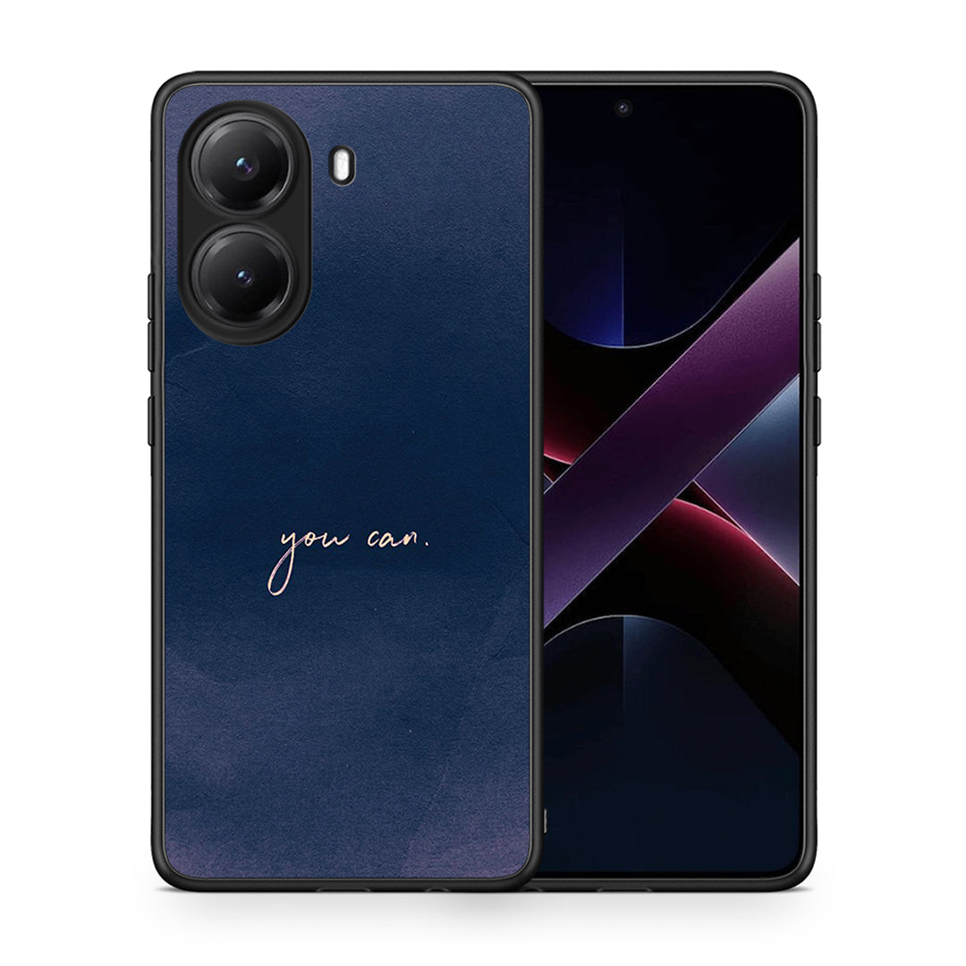 Θήκη Xiaomi Poco X7 Pro You Can από τη Smartfits με σχέδιο στο πίσω μέρος και μαύρο περίβλημα | Xiaomi Poco X7 Pro You Can case with colorful back and black bezels