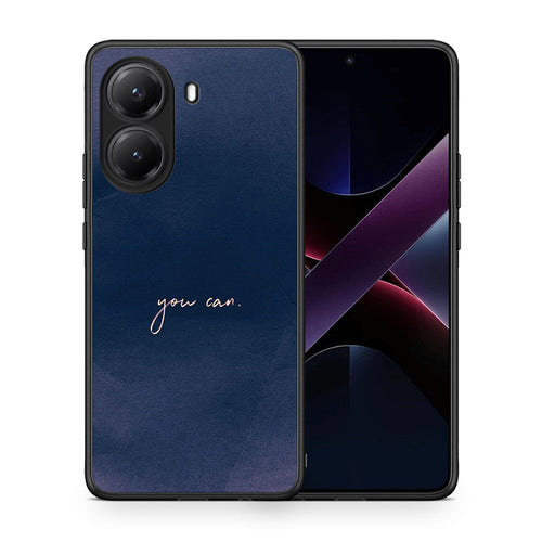 Θήκη Xiaomi Poco X7 Pro You Can από τη Smartfits με σχέδιο στο πίσω μέρος και μαύρο περίβλημα | Xiaomi Poco X7 Pro You Can case with colorful back and black bezels