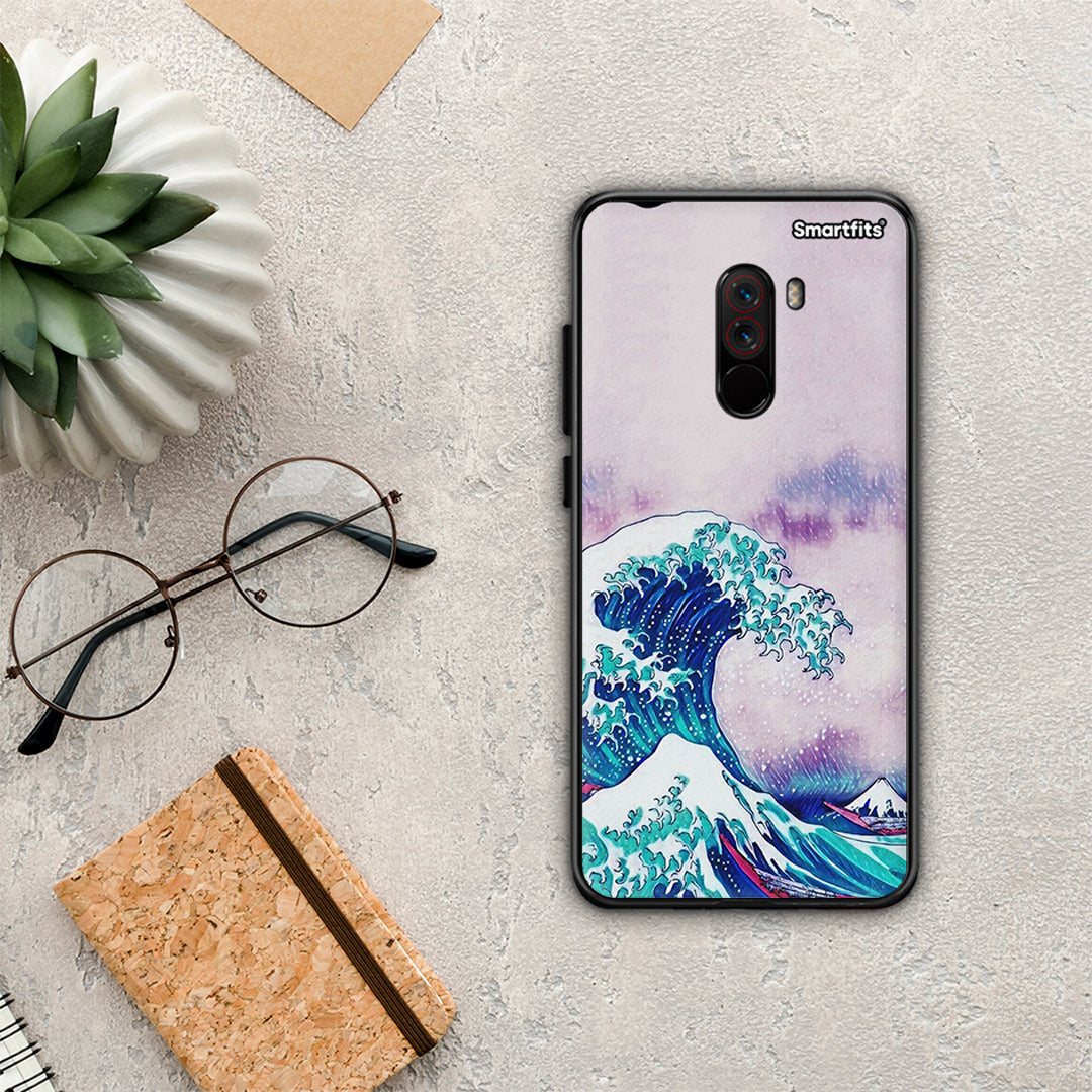 Blue Waves - Xiaomi Pocophone F1 θήκη