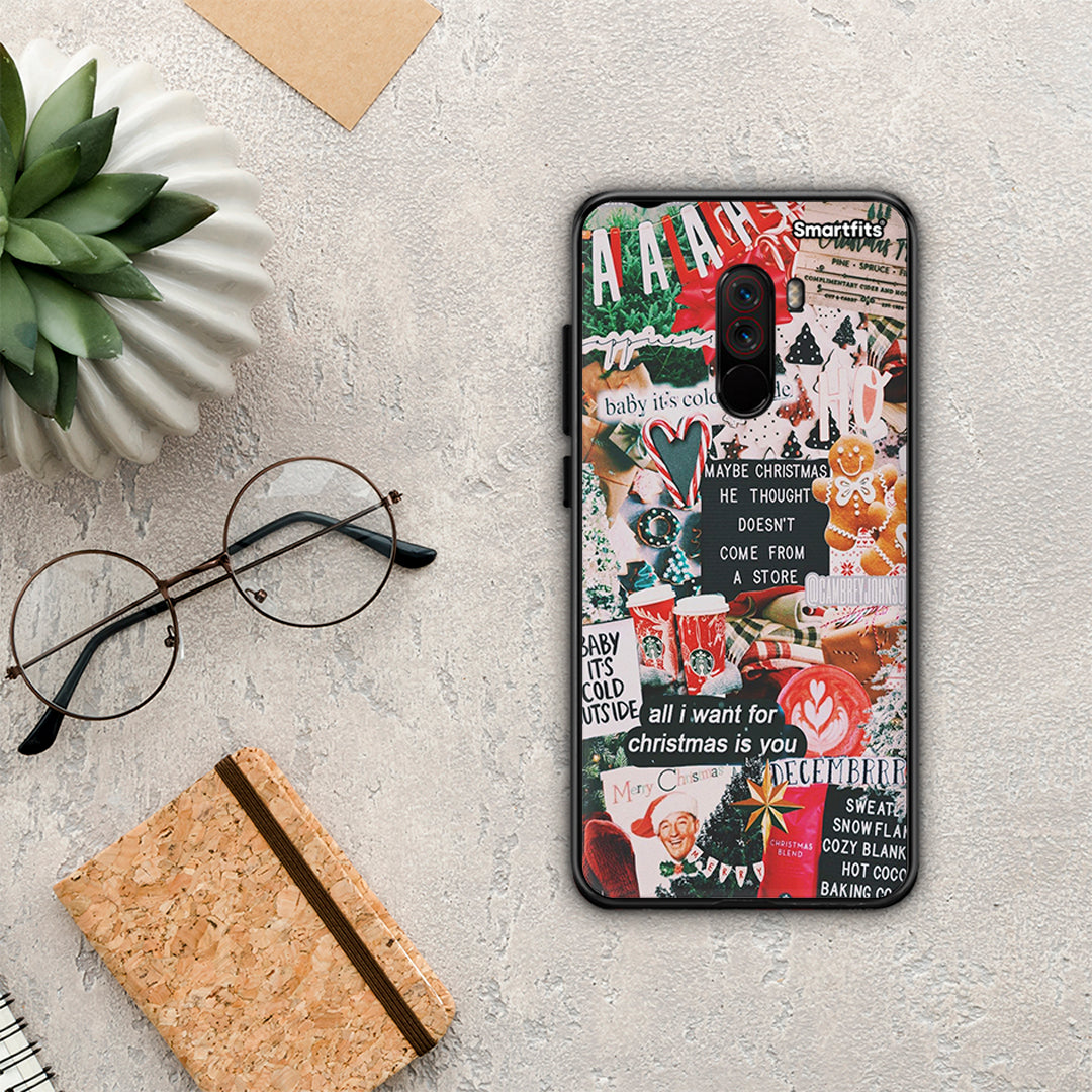 Christmas Happiness - Xiaomi Pocophone F1 θήκη
