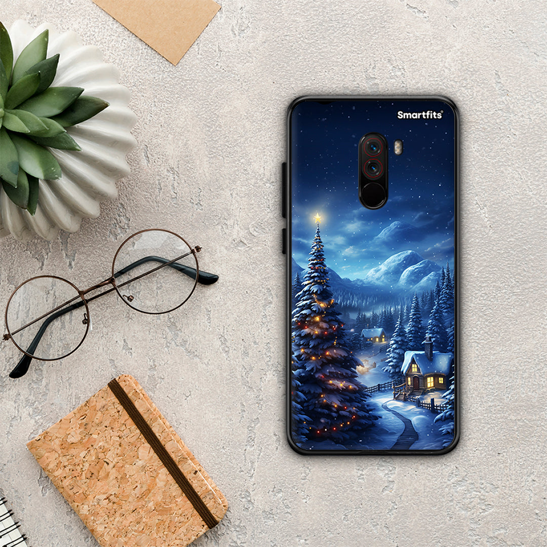 Christmas Scenery - Xiaomi Pocophone F1 θήκη
