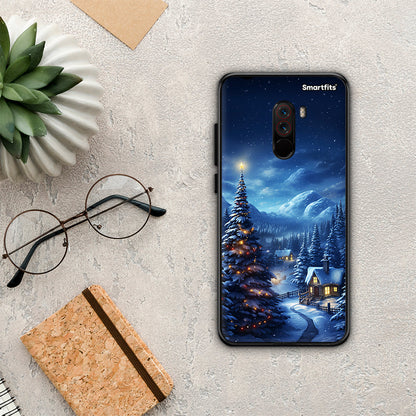 Christmas Scenery - Xiaomi Pocophone F1 θήκη