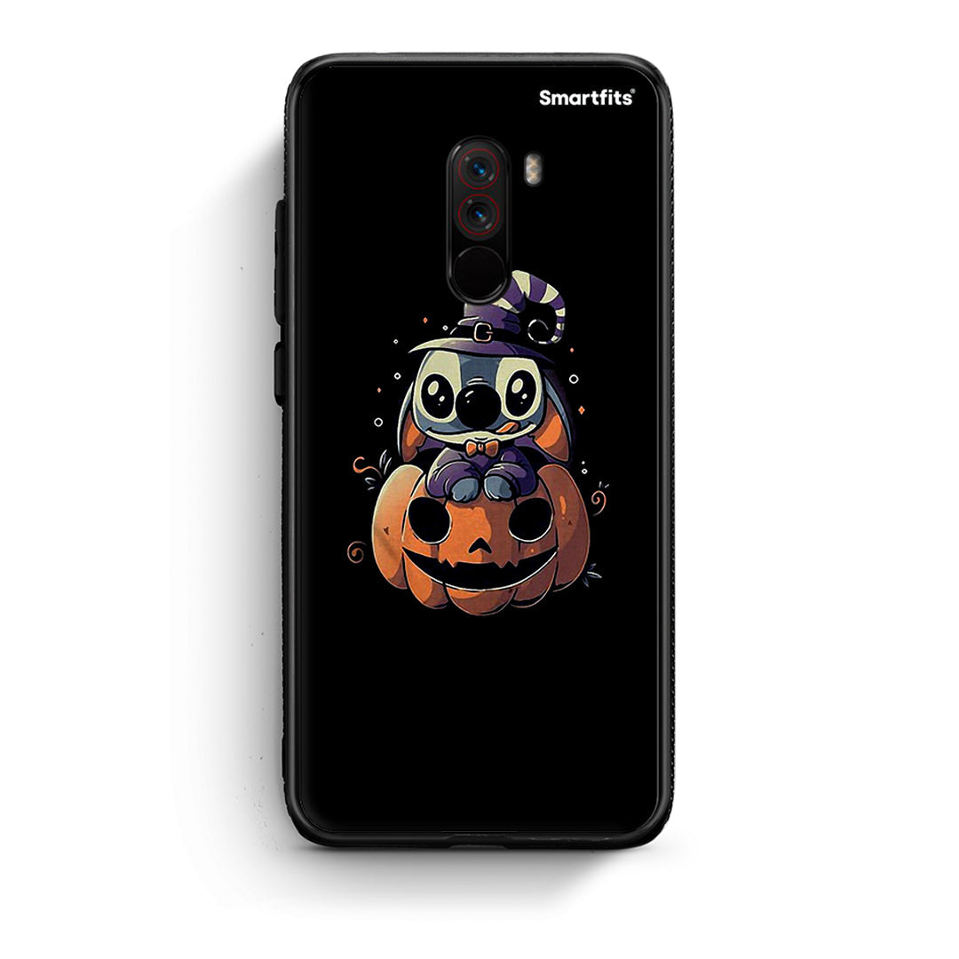 Xiaomi Pocophone F1 Halloween Stitch θήκη από τη Smartfits με σχέδιο στο πίσω μέρος και μαύρο περίβλημα | Smartphone case with colorful back and black bezels by Smartfits