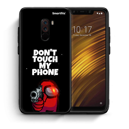 Θήκη Xiaomi Pocophone F1 My Phone από τη Smartfits με σχέδιο στο πίσω μέρος και μαύρο περίβλημα | Xiaomi Pocophone F1 My Phone case with colorful back and black bezels