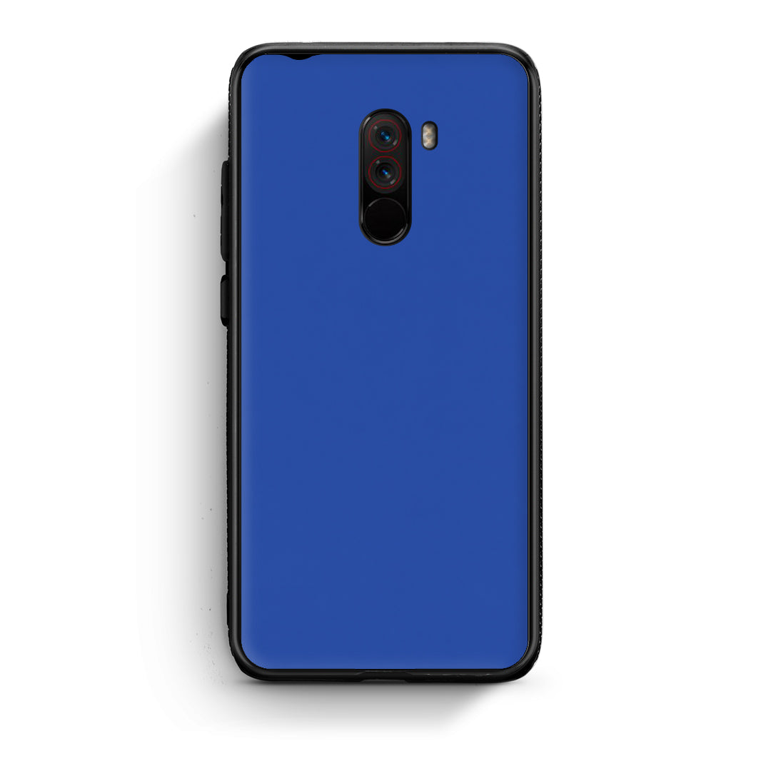Θήκη Xiaomi Pocophone F1 Royal Blue από τη Smartfits με σχέδιο στο πίσω μέρος και μαύρο περίβλημα | Xiaomi Pocophone F1 Royal Blue case with colorful back and black bezels